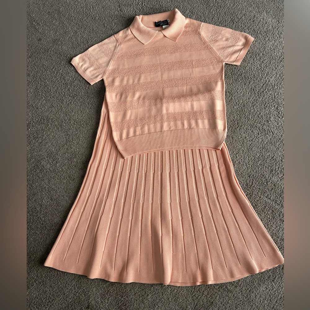 Vintage Givenchy Sport Top & Skirt Women’s
